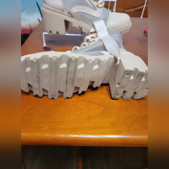 Mesh combat boots size 8.5 women's - Picture 7 of 7